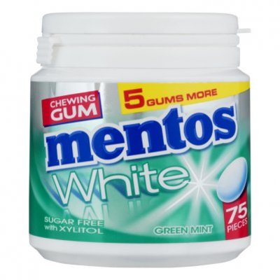 Mentos Gum White green mint